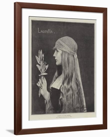 Lauretta-Jules Joseph Lefebvre-Framed Giclee Print