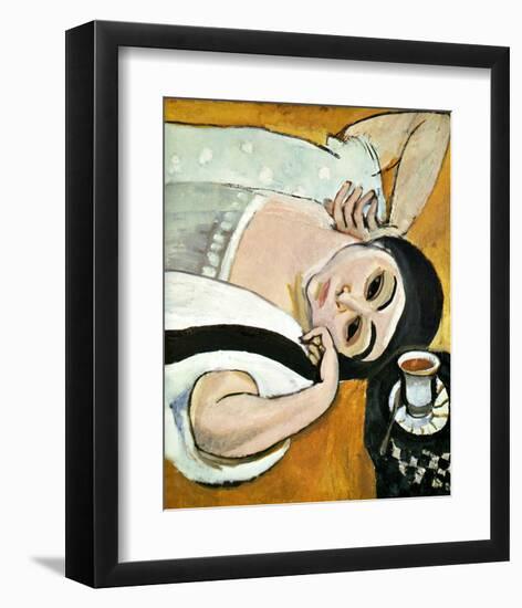 Laurette's Head-Henri Matisse-Framed Giclee Print