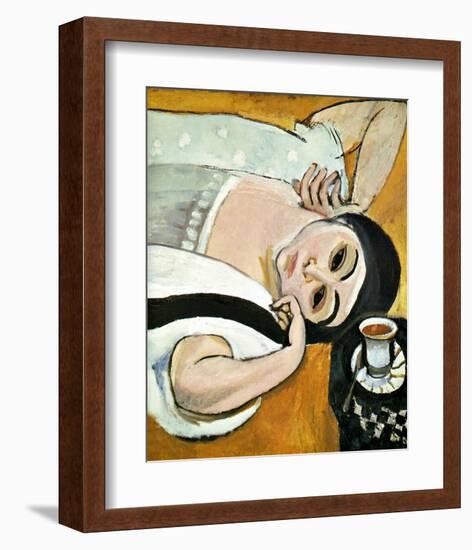 Laurette's Head-Henri Matisse-Framed Giclee Print