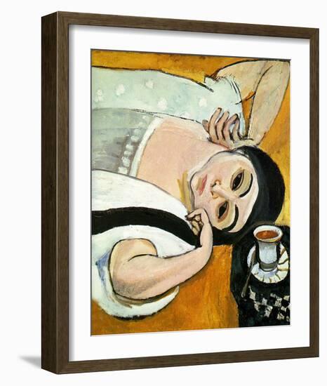 Laurette's Head-Henri Matisse-Framed Giclee Print