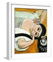 Laurette's Head-Henri Matisse-Framed Giclee Print