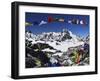 Lauribina Pass, Langtang National Park, Bagmati, Central Region (Madhyamanchal), Nepal, Himalayas-Jochen Schlenker-Framed Photographic Print