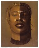 African Mask, no. 25-Laurie Cooper-Framed Art Print