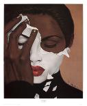 African Mask, no. 25-Laurie Cooper-Art Print