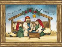 Merry Christmas-Laurie Korsgaden-Giclee Print