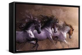 Laurie Prindle - Run To Freedom-Trends International-Framed Stretched Canvas