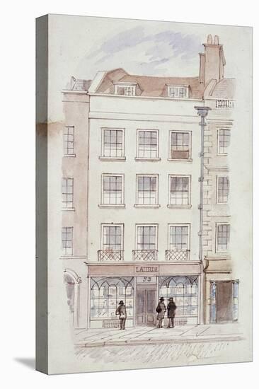 Laurie's Premises, Fleet Street, London, C1820-James Findlay-Stretched Canvas