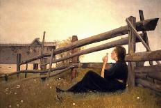 Girl in Meadow, 1899-Laurits Andersen Ring-Giclee Print