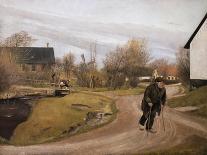 Farmhouses in Baldersbronde-Laurits Andersen Ring-Mounted Giclee Print