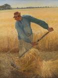 The Harvest, 1885 (Oil on Canvas)-Laurits Andersen Ring-Giclee Print