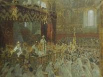 The Wedding of Tsar Nicholas II and the Princess Alix of Hesse-Darmstadt on November 26, 1894-Laurits Regner Tuxen-Giclee Print