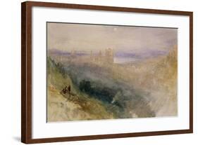 Lausanne, from Le Signal-J. M. W. Turner-Framed Giclee Print
