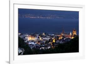 Lausanne, Geneva Lake, Switzerland-vladacanon-Framed Photographic Print