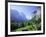 Lauterbrunnen and Staubbach Falls, Jungfrau Region, Swiss Alps, Switzerland, Europe-Roy Rainford-Framed Photographic Print