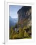 Lauterbrunnen Church, Berner Oberland, Switzerland-Doug Pearson-Framed Premium Photographic Print