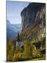 Lauterbrunnen Church, Berner Oberland, Switzerland-Doug Pearson-Mounted Photographic Print