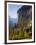 Lauterbrunnen Church, Berner Oberland, Switzerland-Doug Pearson-Framed Photographic Print