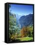 Lauterbrunnen Valley, Berner Oberland, Switzerland-Peter Adams-Framed Stretched Canvas