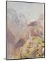 Lauterbrunnen Valley from Murren-Alfred William Hunt-Mounted Giclee Print