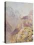 Lauterbrunnen Valley from Murren-Alfred William Hunt-Stretched Canvas