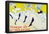 Lautrec la troup  de mlle Elegant 1895 Art Print Poster-null-Framed Poster