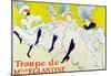 Lautrec la troup  de mlle Elegant 1895 Art Print Poster-null-Mounted Poster