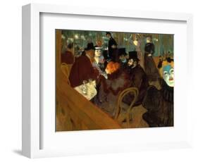 Lautrec: Moulin Rouge-Henri de Toulouse-Lautrec-Framed Giclee Print