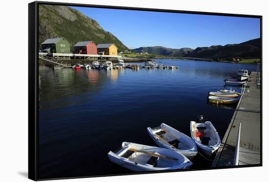 Lauvsnes, Flatanger, Nord-Trondelag, Norway, Scandinavia, Europe-David Pickford-Framed Stretched Canvas