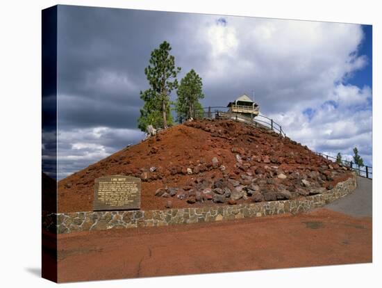 Lava Butte Interpretive Site-Steve Terrill-Stretched Canvas