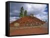 Lava Butte Interpretive Site-Steve Terrill-Framed Stretched Canvas