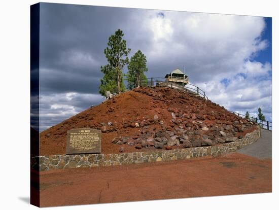 Lava Butte Interpretive Site-Steve Terrill-Stretched Canvas