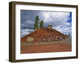 Lava Butte Interpretive Site-Steve Terrill-Framed Photographic Print