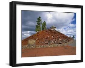 Lava Butte Interpretive Site-Steve Terrill-Framed Photographic Print