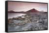 Lava Coast Near Los Hervideros, Montanas Del Fuego, Parque Natinal De Timanfaya-Markus Lange-Framed Stretched Canvas