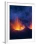 Lava erupting from Eyjafjallajokull-null-Framed Photographic Print