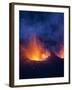 Lava erupting from Eyjafjallajokull-null-Framed Photographic Print