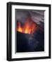 Lava erupting from Eyjafjallajokull-null-Framed Photographic Print
