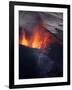 Lava erupting from Eyjafjallajokull-null-Framed Photographic Print