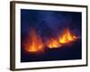 Lava erupting from Eyjafjallajokull-null-Framed Photographic Print