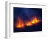 Lava erupting from Eyjafjallajokull-null-Framed Photographic Print