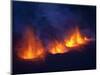 Lava erupting from Eyjafjallajokull-null-Mounted Photographic Print