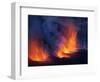 Lava erupting from Eyjafjallajokull-null-Framed Photographic Print