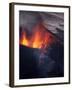 Lava erupting from Eyjafjallajokull-null-Framed Photographic Print