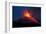 Lava Eruption Etna-null-Framed Art Print