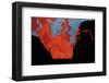 Lava Eruption Puu oo Hawaii-null-Framed Art Print