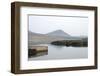 Lava Fields and Lake, Budanes, Helgafellssveit, Snaefellsnes, West Iceland-Julia Wellner-Framed Photographic Print