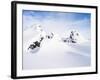 Lava Fields in the Highlands of Iceland During Winter-Martin Zwick-Framed Photographic Print