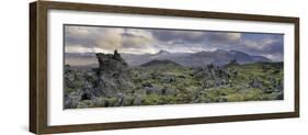 Lava Fields, Snaefellsnes Peninsula, Iceland, Polar Regions-Patrick Dieudonne-Framed Photographic Print