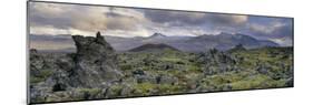 Lava Fields, Snaefellsnes Peninsula, Iceland, Polar Regions-Patrick Dieudonne-Mounted Photographic Print