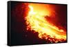 Lava Flow And Vent-Dr. Juerg Alean-Framed Stretched Canvas